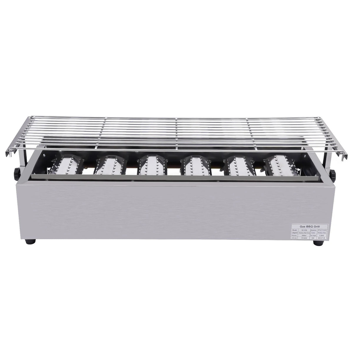 6 Burner LPG Gas Grill Griddle O958450