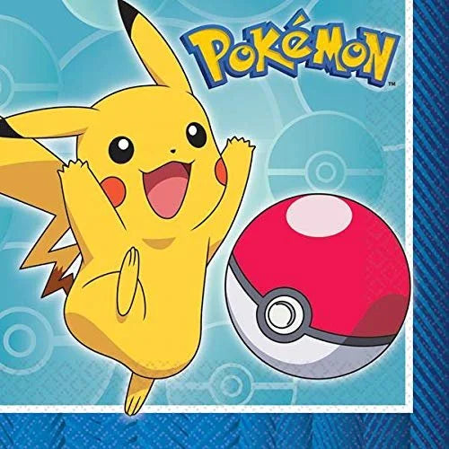 Pokemon Party Pack Bundle, Seats 16: Plates, Cups and Napkins R402417