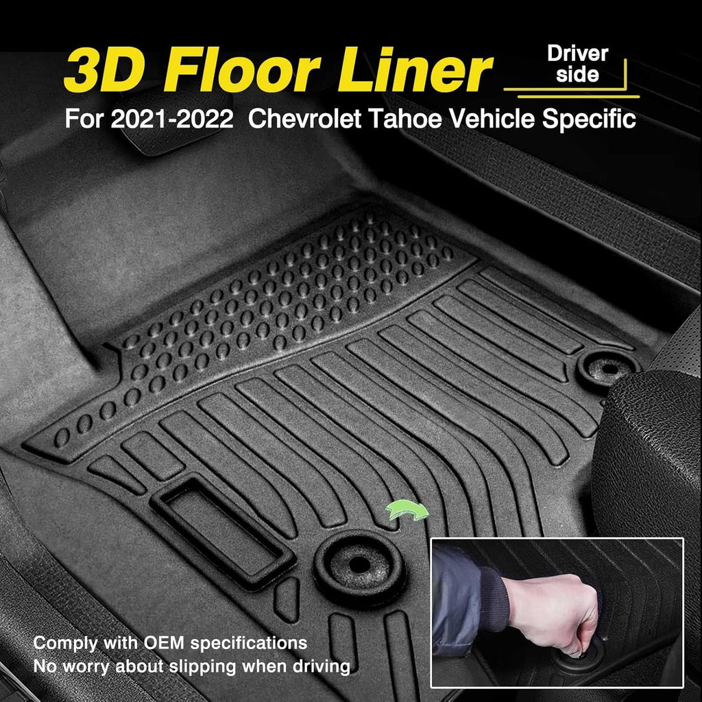 All Weather Floor Liner 2 Row Heavy Duty Pack of 2 O5001