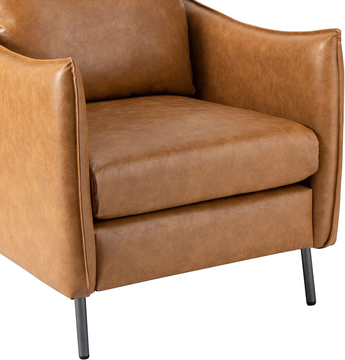 Camel Vintage Armchair Set Of 2 Y34946
