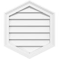 PVC Gable Vent 12/12 Pitch W5624