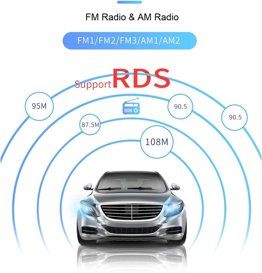 Single Din 7 inch Bluetooth Car Stereo with Retractable Touch Screen K127
