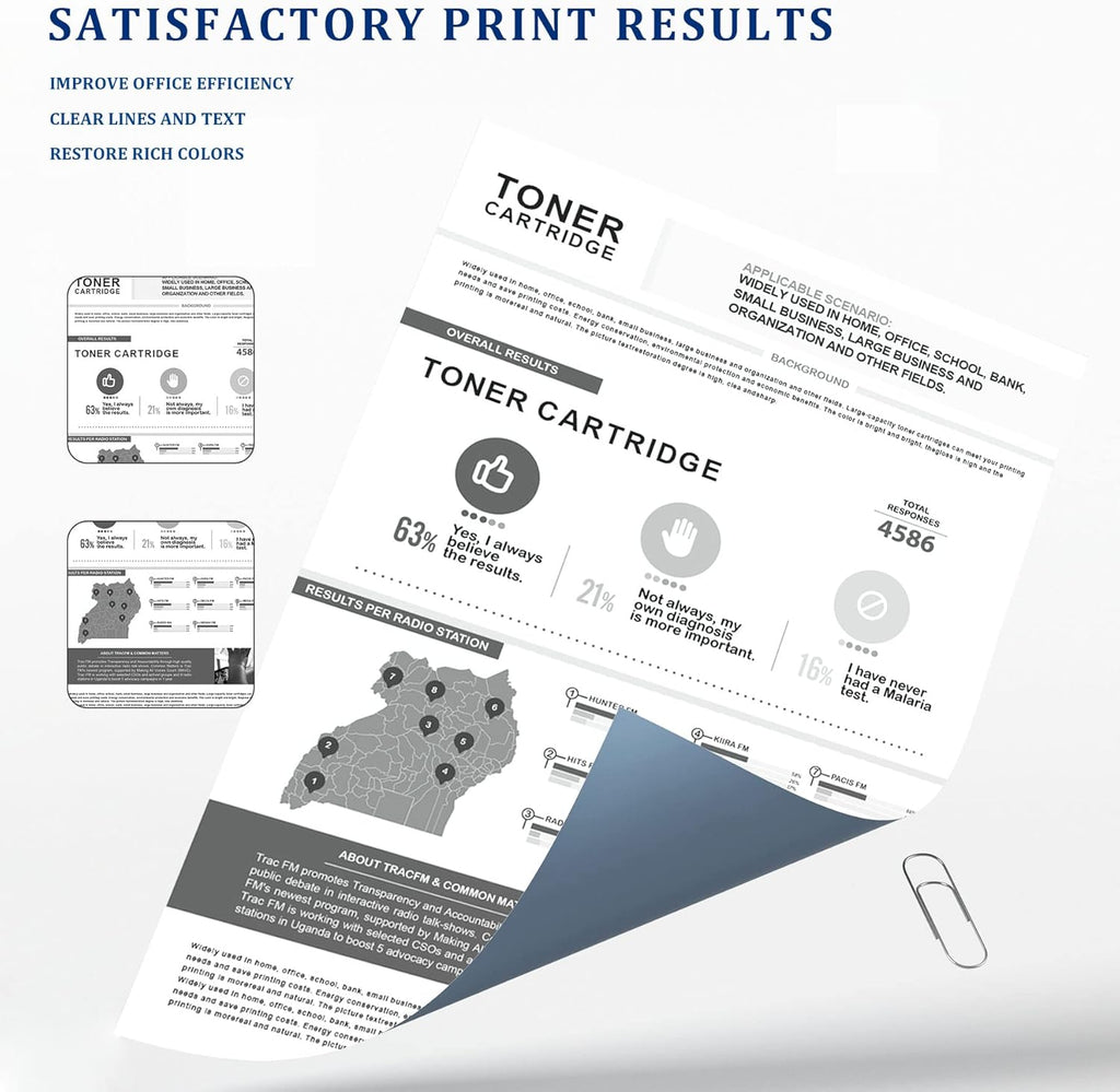 Remanufactured Black Toner Cartridge V523042