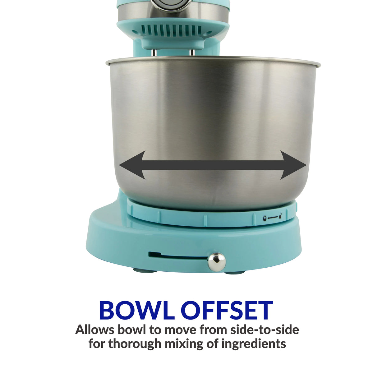 Aqua 3.5 Qt Retro Stand Mixer C694