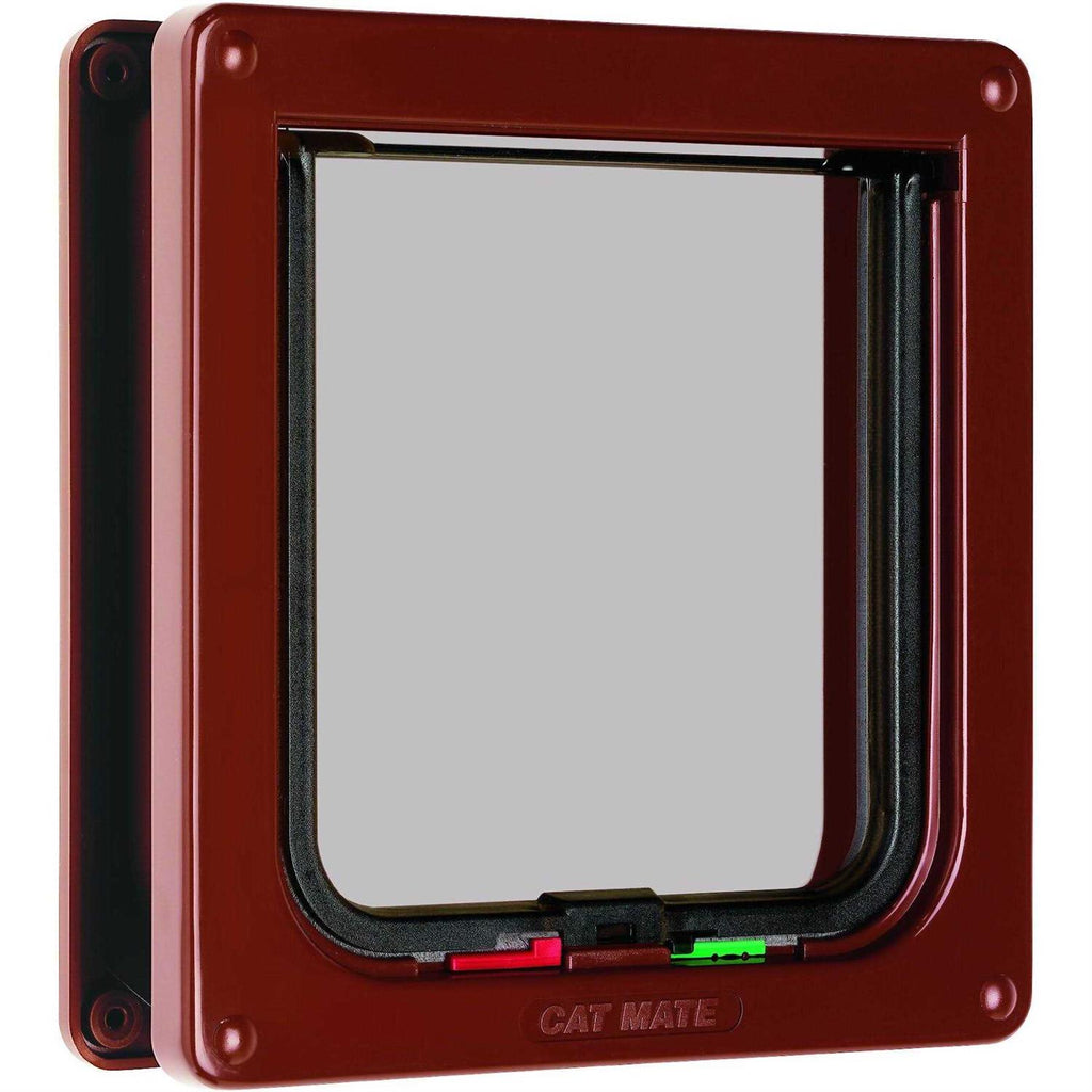 4 Way Locking Cat Flap with Door Liner E313