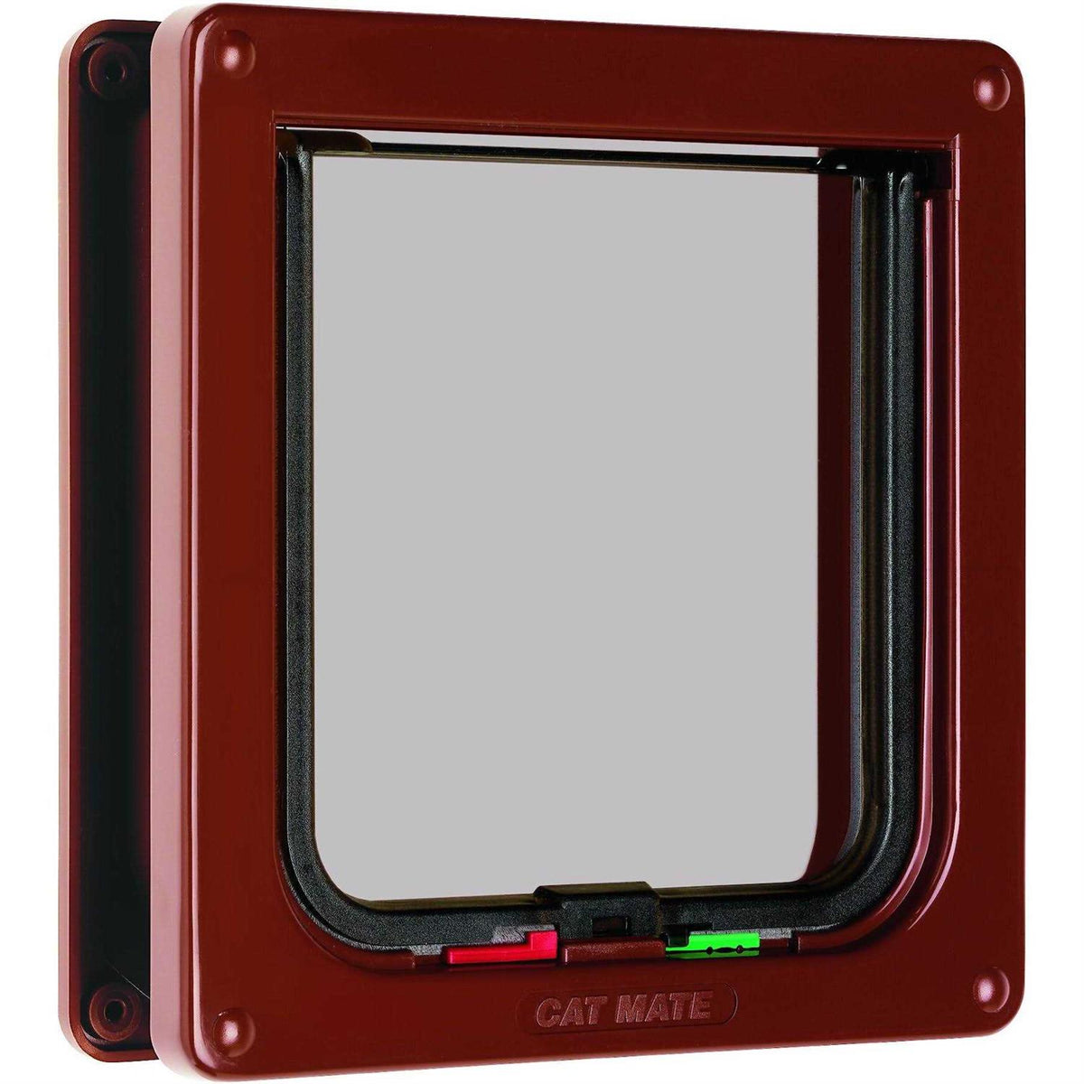 4 Way Locking Cat Flap with Door Liner E313