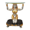 Glass-Topped Console Table J9762