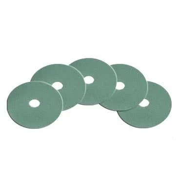 27x22 Aqua High Speed Propane Floor Burnishing Pads - Case of 5 P7774