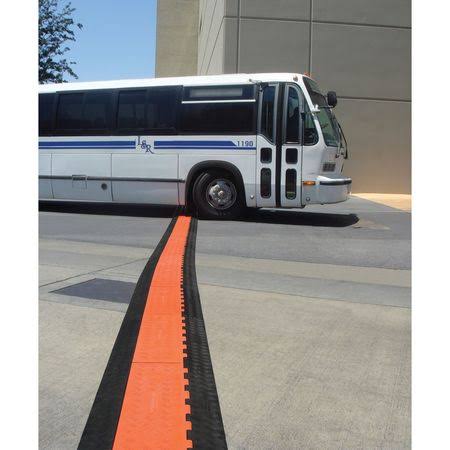 Black Orange 5-Channel Cable Protector Y935