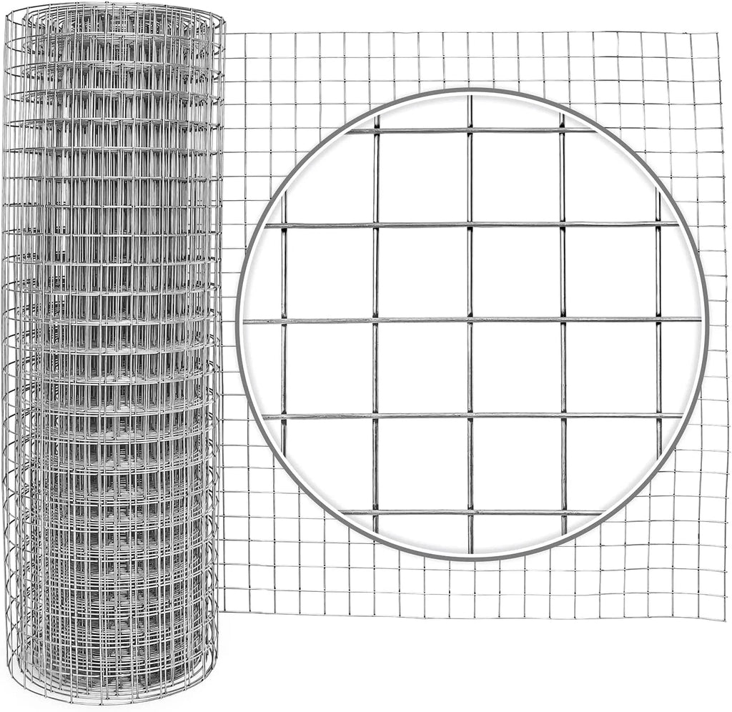 10 Gauge Galvanized Welded Wire Fence 4 ft. x 50 ft. Y545