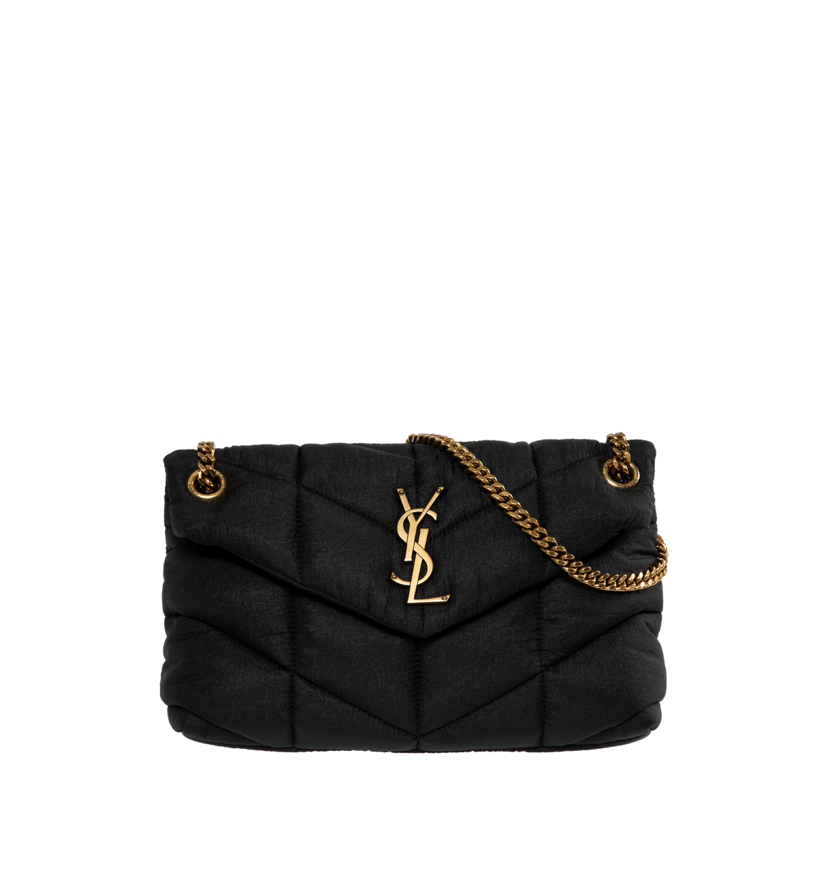 Small Nylon and Leather Bag W408072