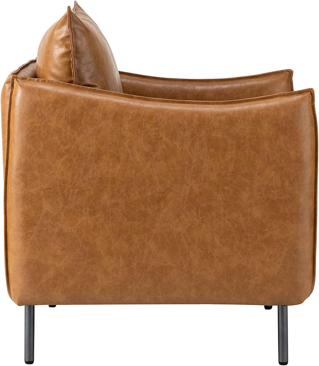 Camel Vintage Armchair Set Of 2 Y34946