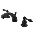 Oil Rubbed Bronze Mini-Widespread Bathroom Faucet F8471