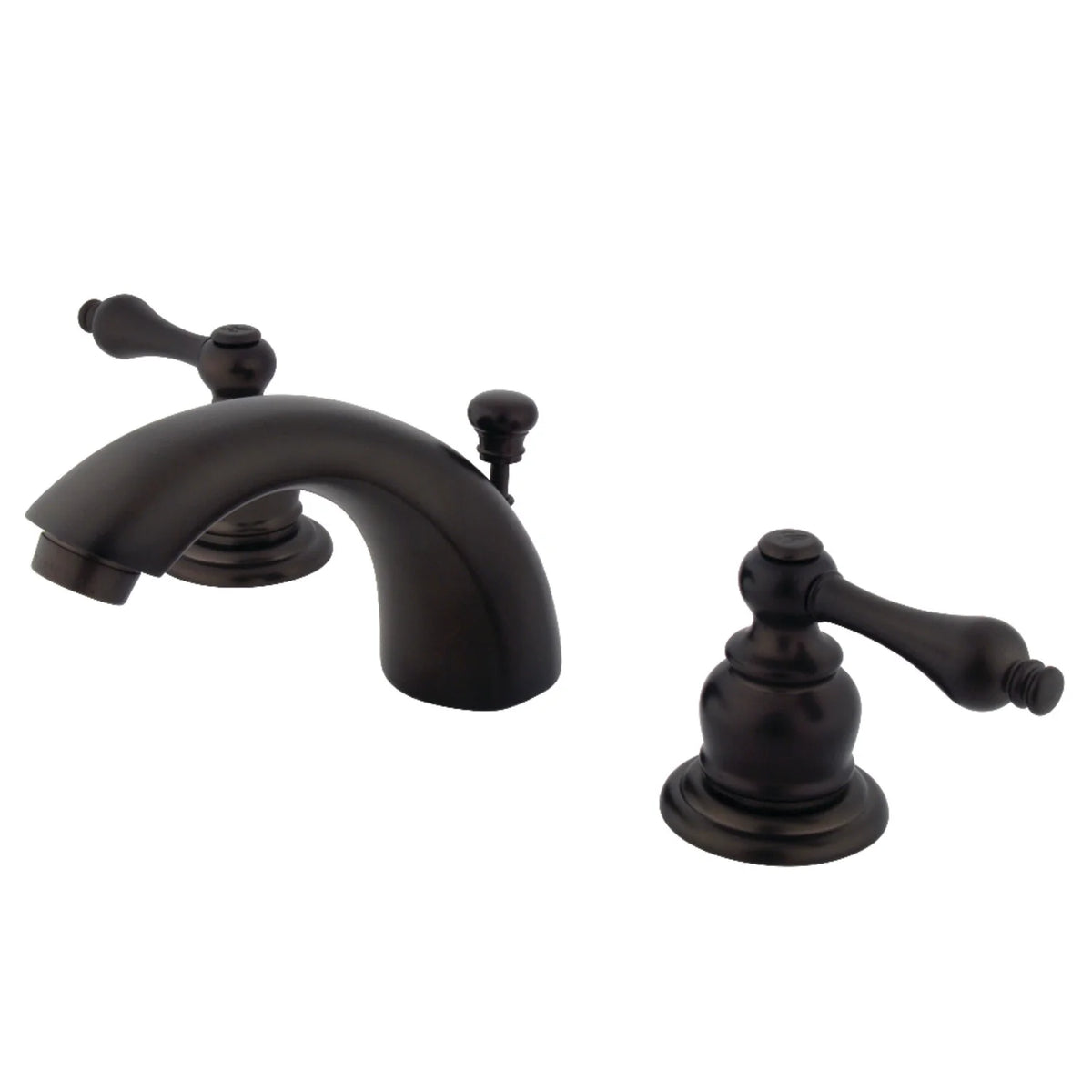 Oil Rubbed Bronze Mini-Widespread Bathroom Faucet F8471