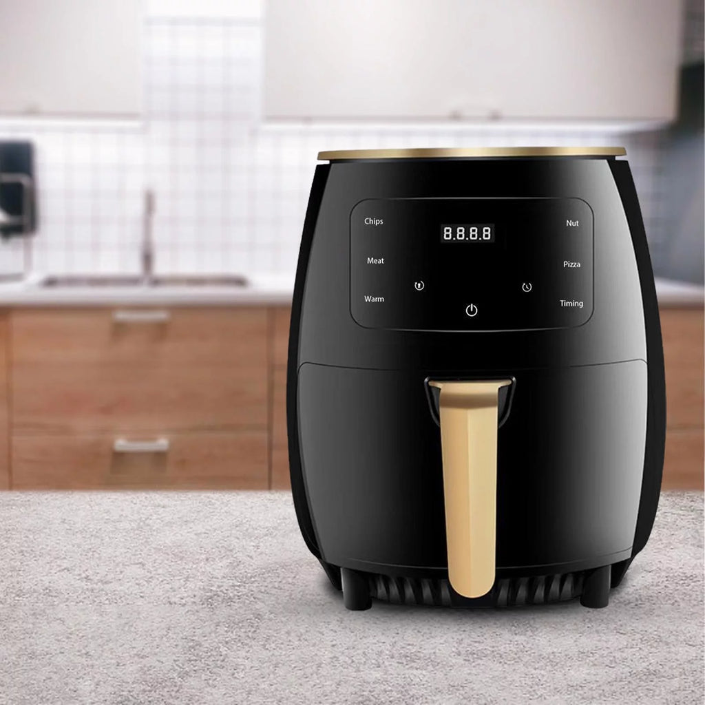 4.5L Black Portable Air Fryer X676261