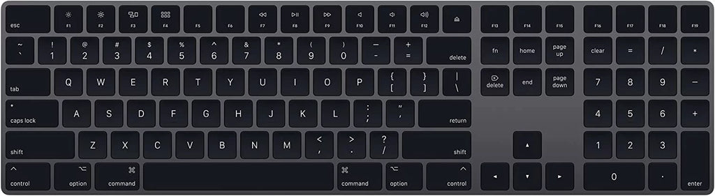 Wireless Magic Keyboard with Numeric Keypad Space Gray W21275
