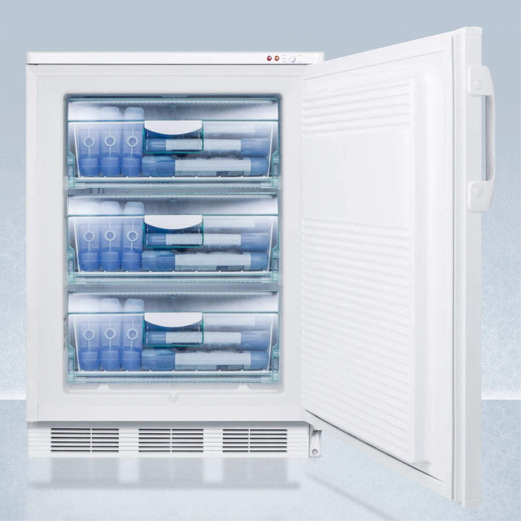 24" Wide Manual Defrost All-Freezer with Lock Q422928