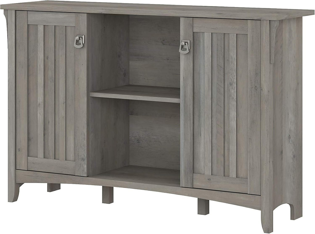 Accent Storage Cabinet with Doors, Driftwood Gray N130