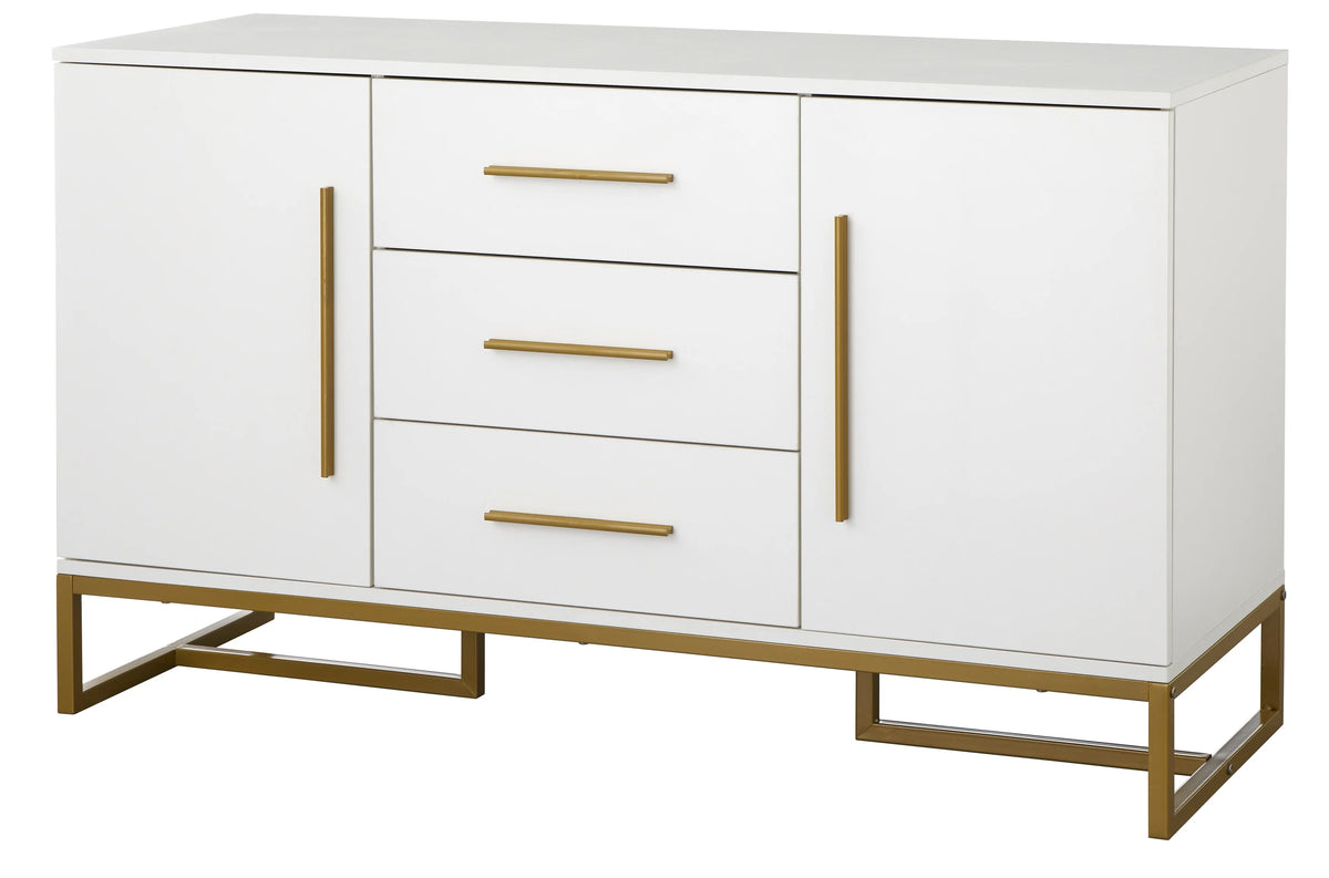 White Modern Dining Room Storage Sideboard K810847