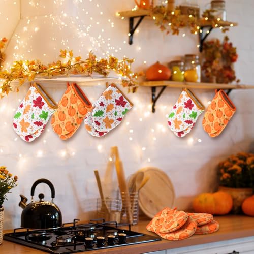 2 Pcs Christmas Mini Oven Mitt Pot Holders T478