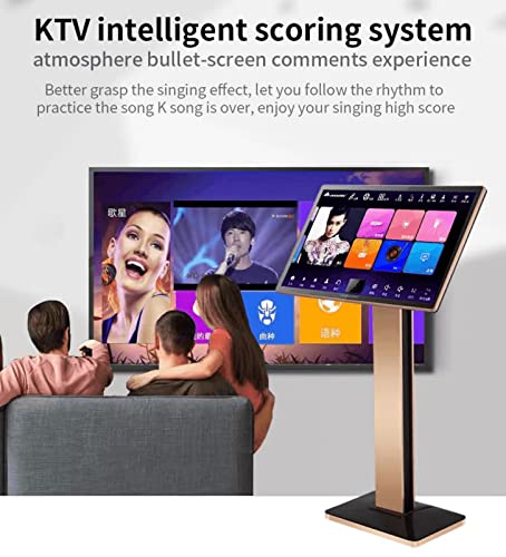 22-inch Touch Screen Karaoke Player with Wireless Microphone B232586