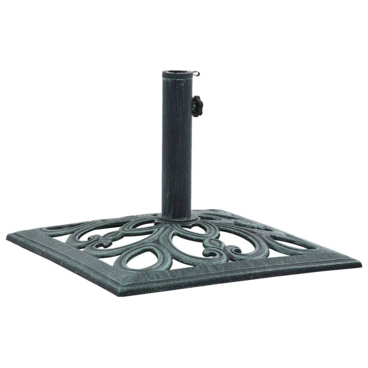 Green 26.5 lbs Cast Iron Umbrella Base B5265