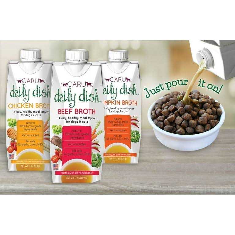Beef Broth Meal Topper for Cats & Dogs C1643