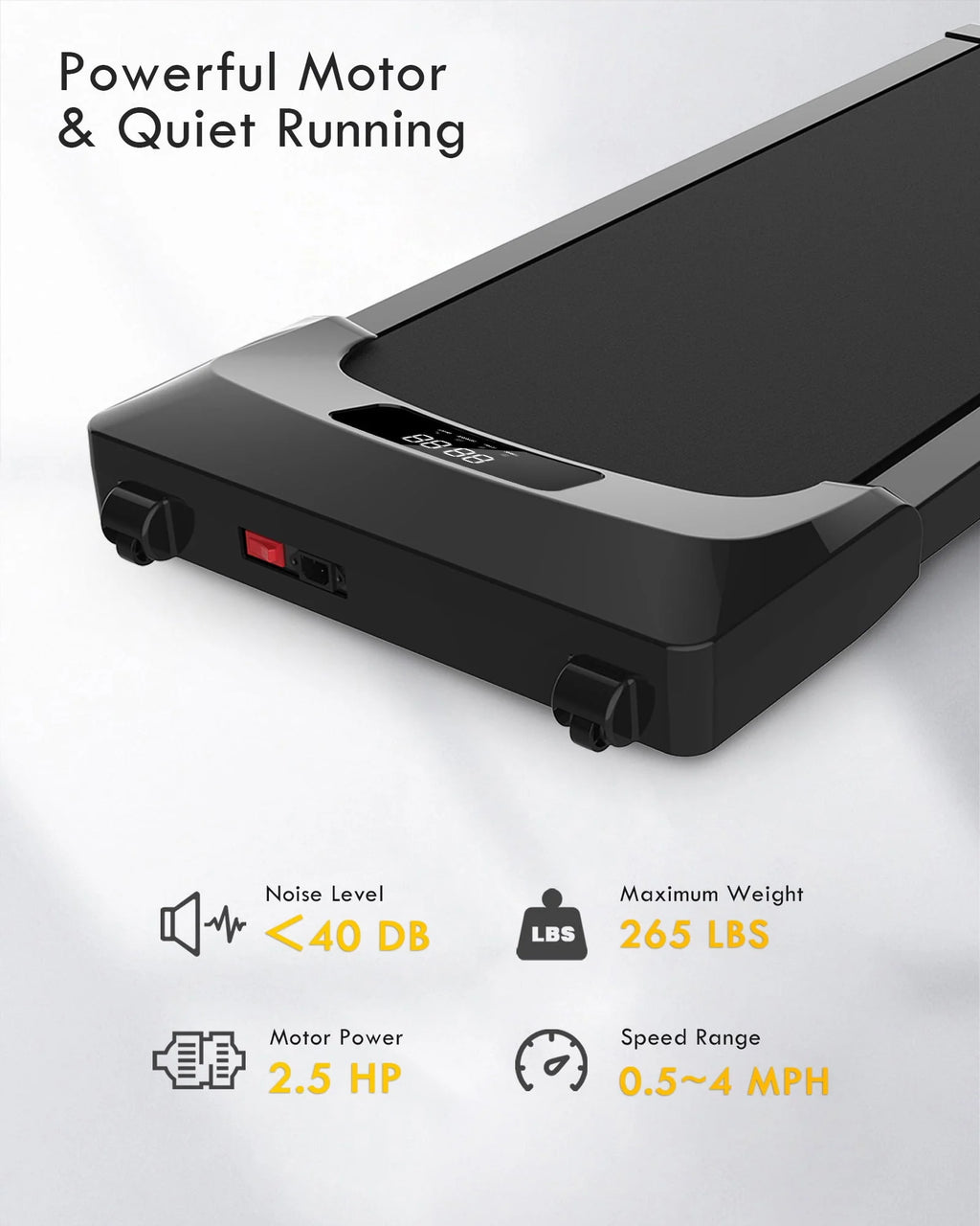 Folding Treadmill with 300LBS Capacity Q643472