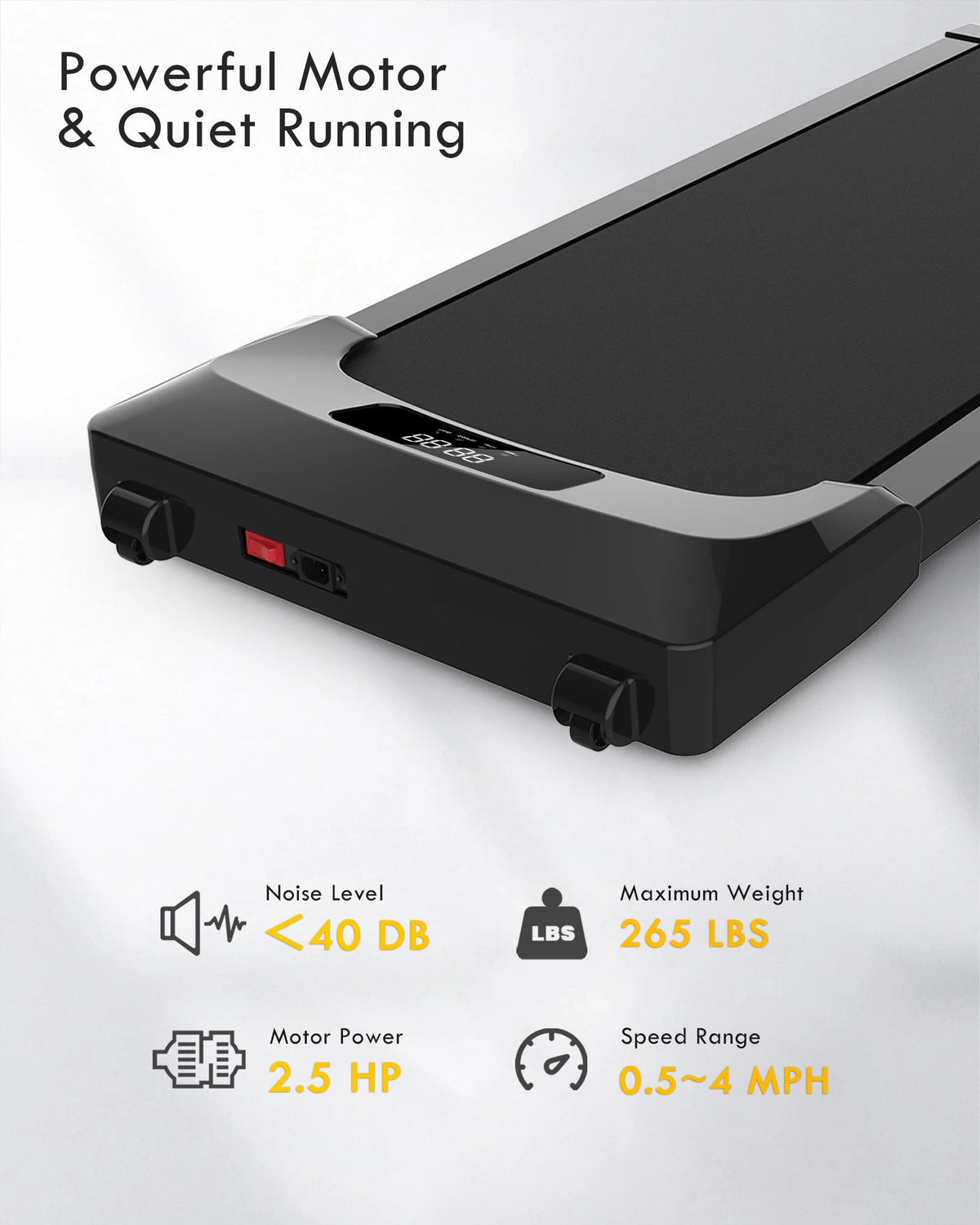 Folding Treadmill with 300LBS Capacity Q643472