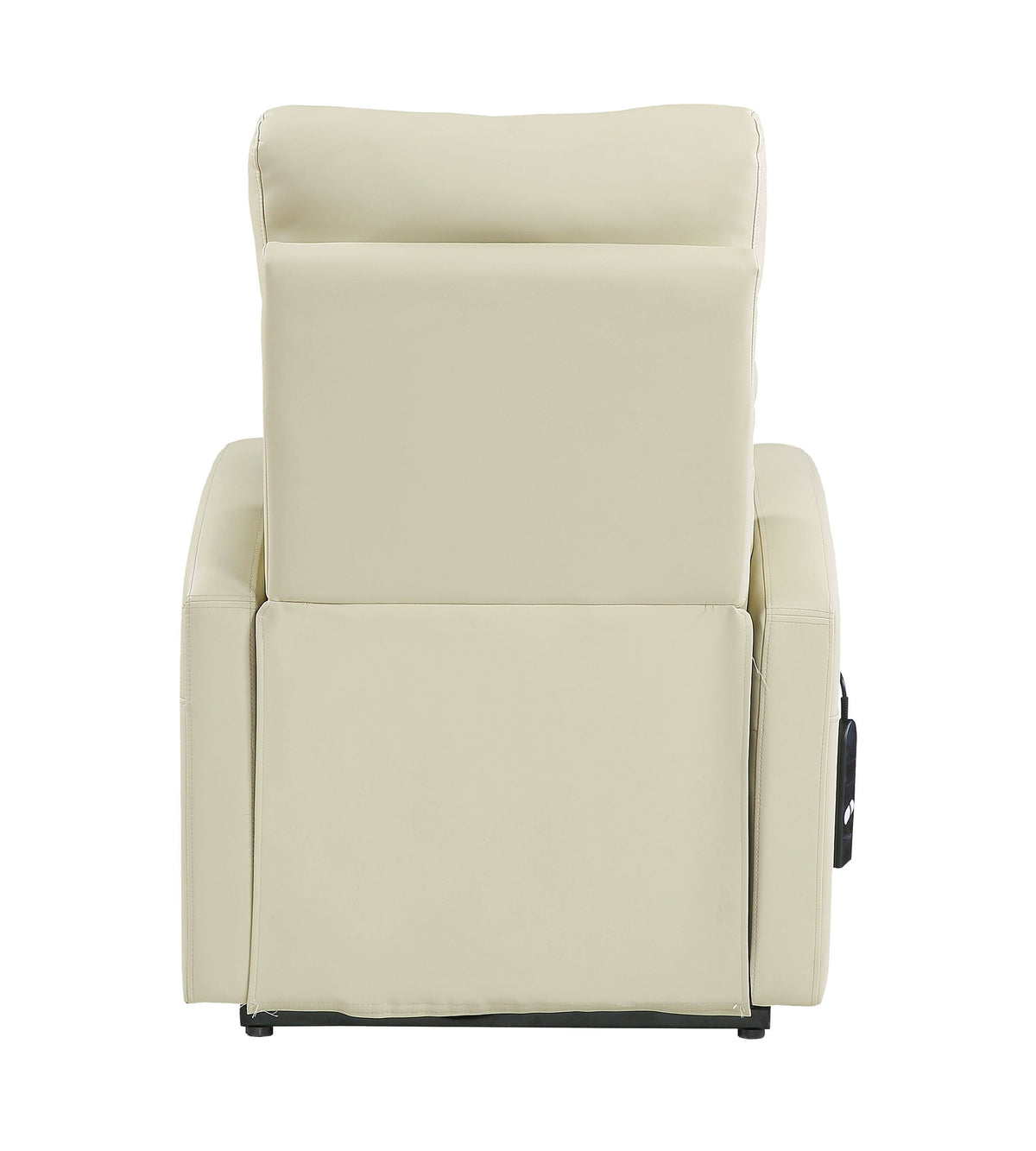 Beige PU Power Lift Recliner Q72267