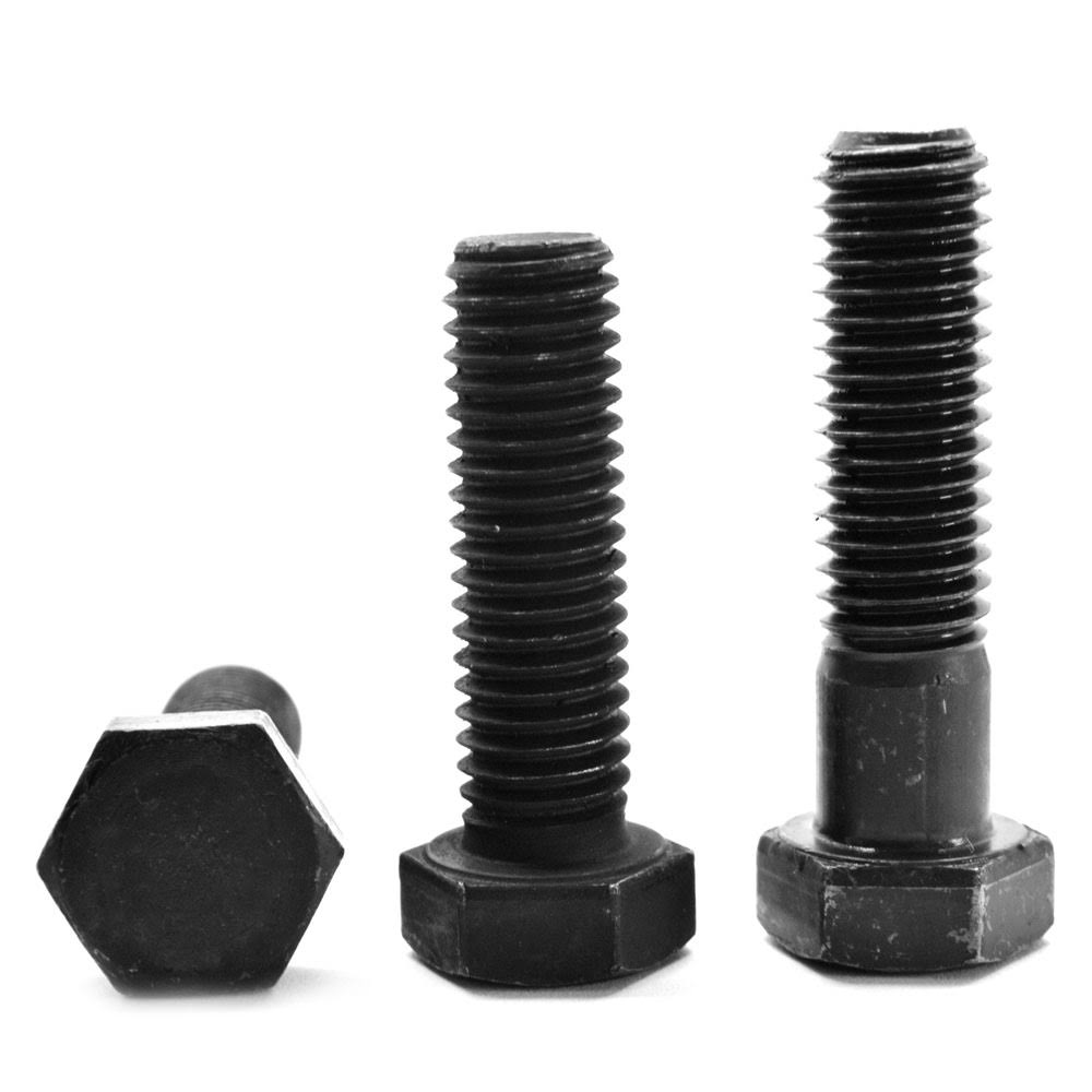 Coarse Thread Grade 5 Hex Cap Screw Black Oxide W124