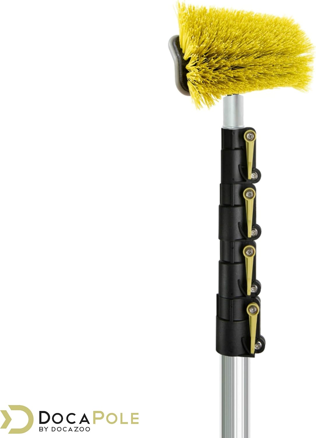 11 Inch Hard Bristle Deck Brush with Telescoping Pole Y122