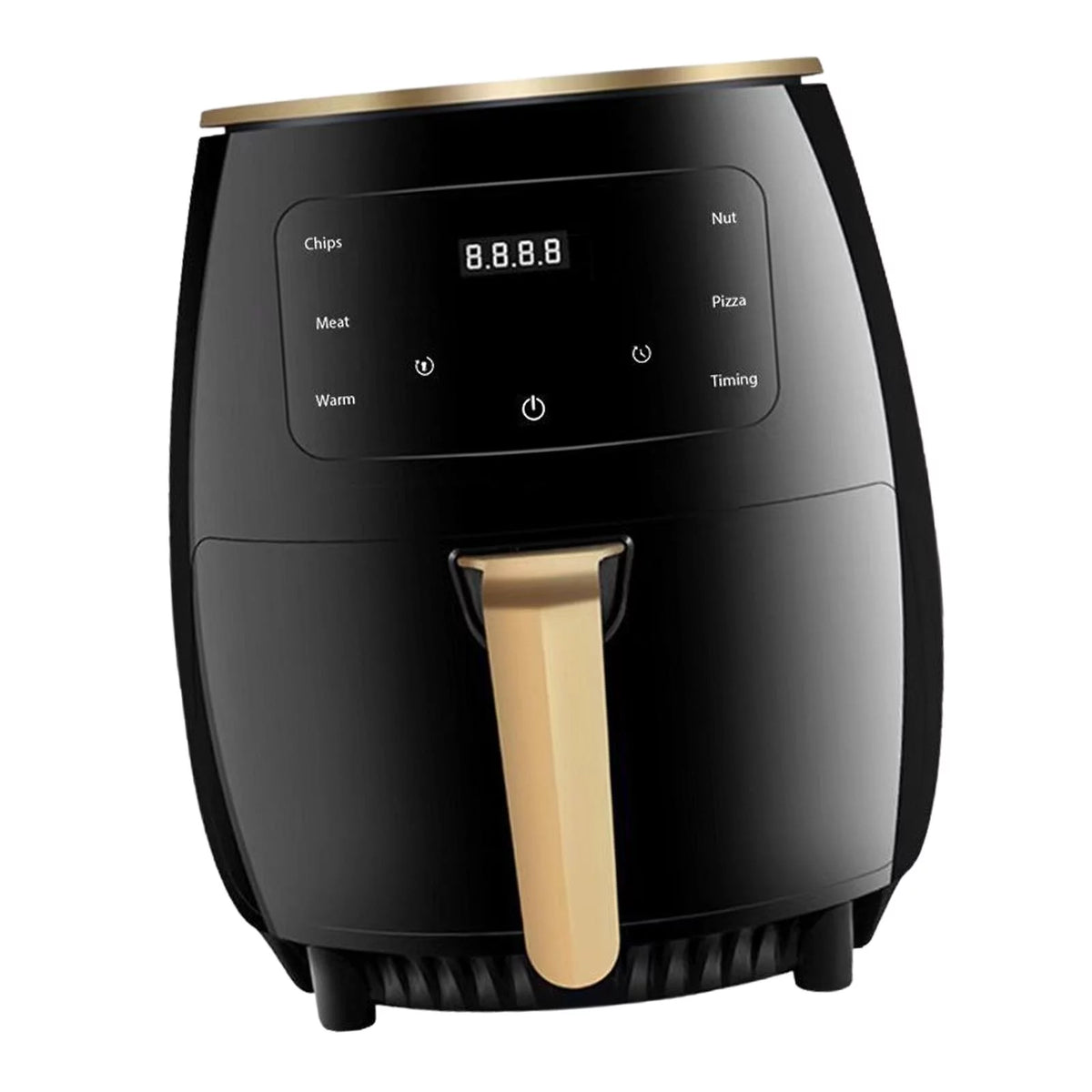 4.5L Black Portable Air Fryer X676261