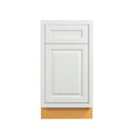 White Inset Raised Panel Base Cabinet J47963