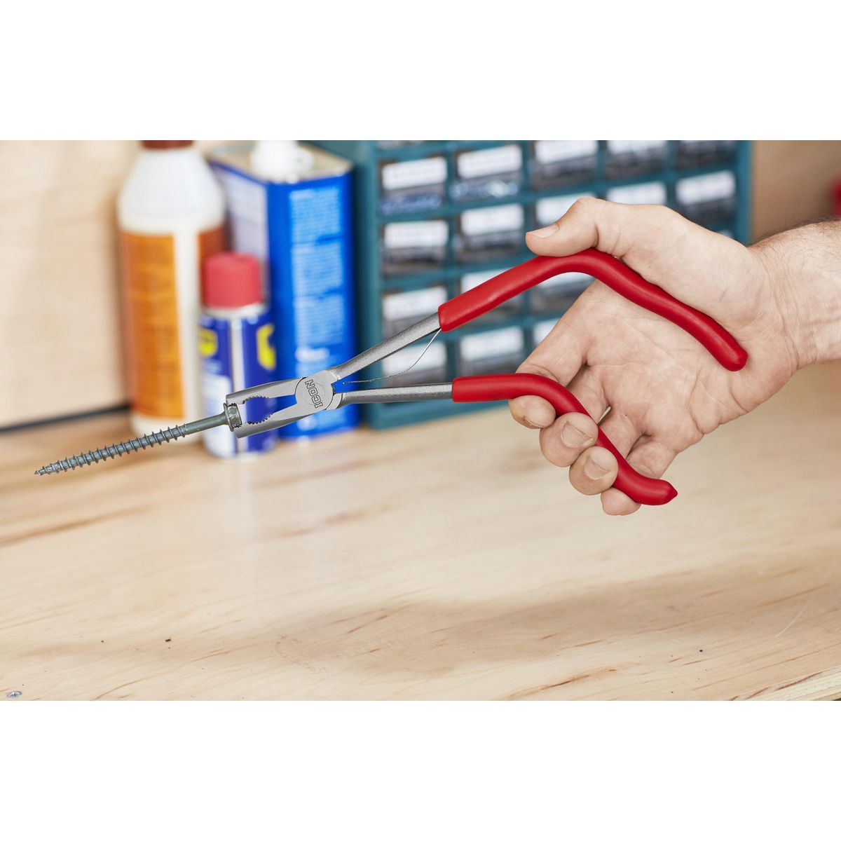 10 in. Long-Reach Pistol-Grip Pliers A3086