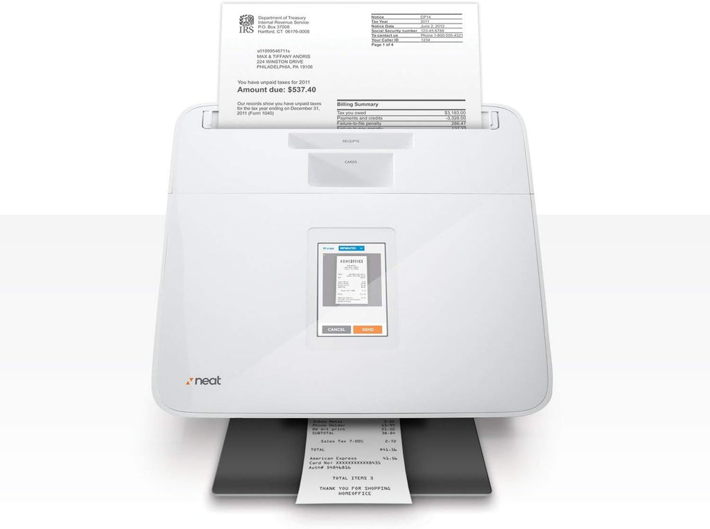 NeatConnect Scanner and Digital Filing System P1293