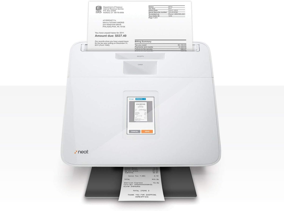 NeatConnect Scanner and Digital Filing System P1293