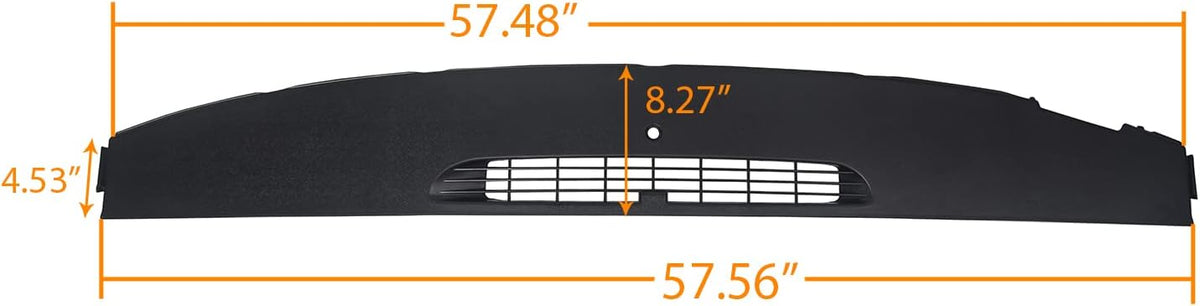 Upper Dashboard Front Dash Defrost Vent Trim Panel O456507