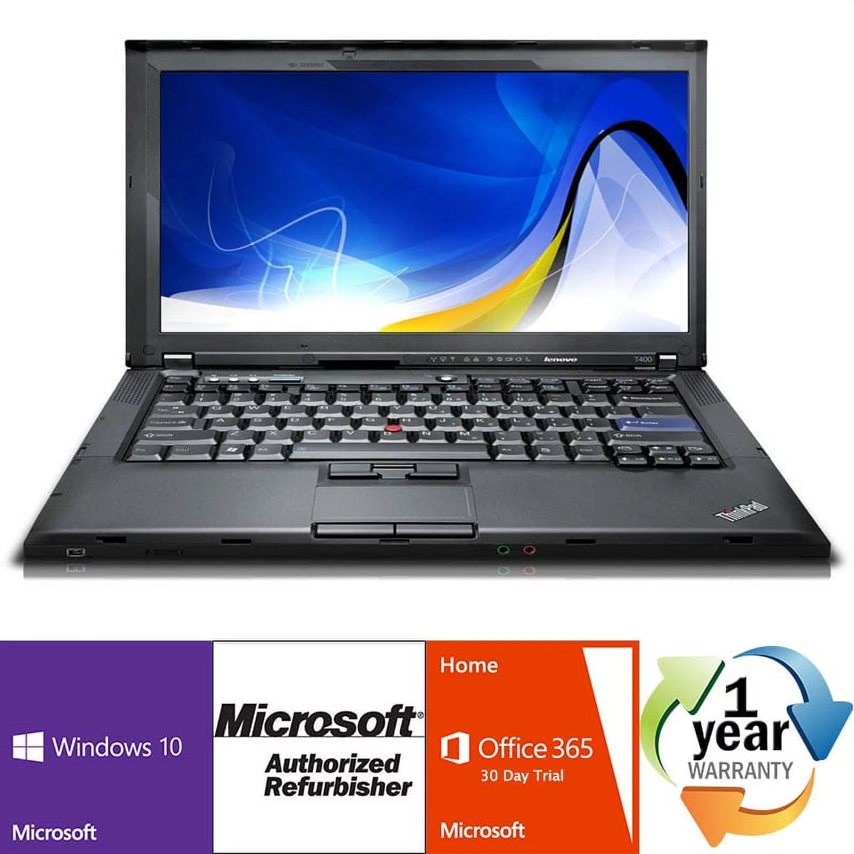 Used Lenovo ThinkPad T410 i5 2.4GHz 8GB 320GB Windows 10 Pro Laptop Computer O7975