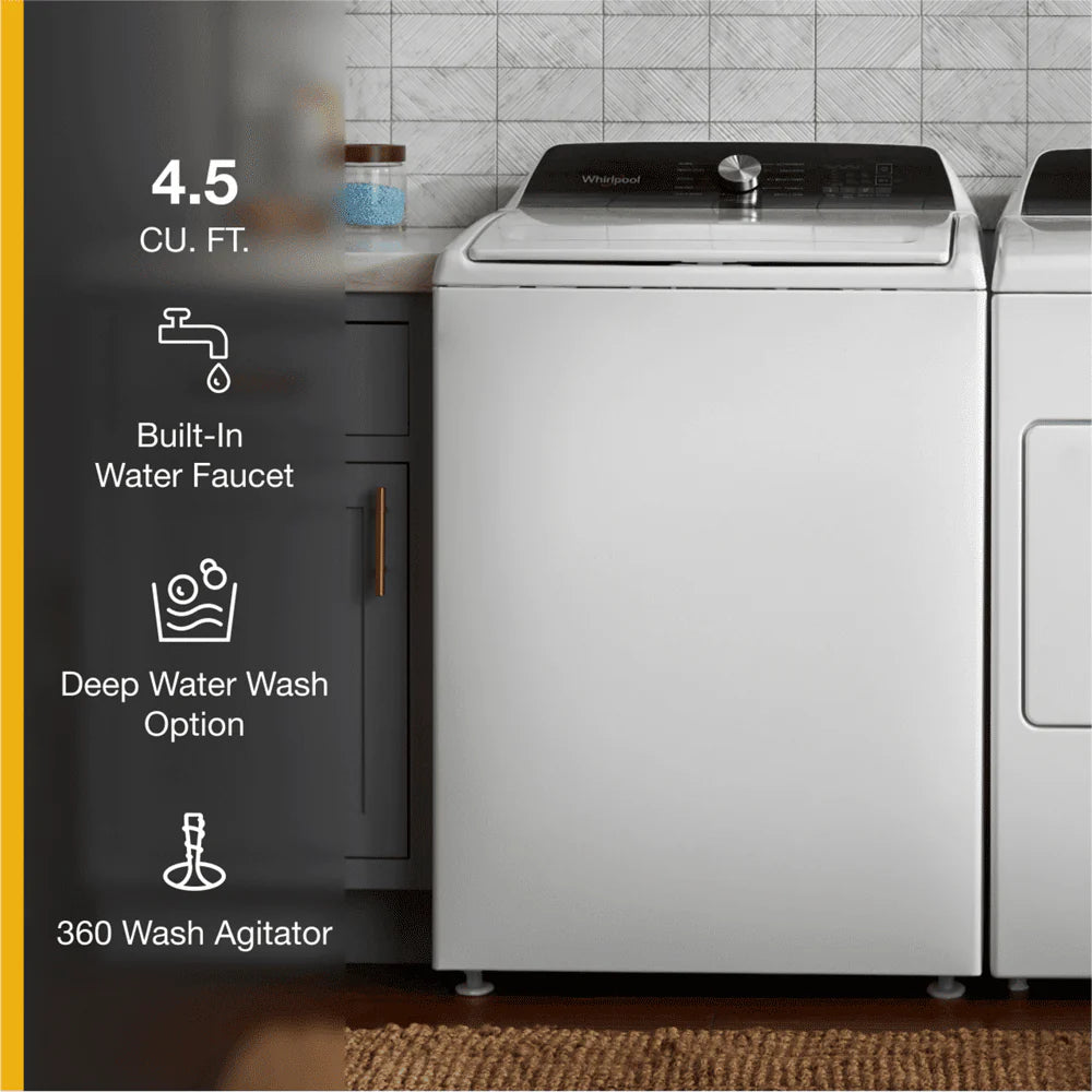 4.5 Cu. Ft. Top Load Agitator Washer with Built-In Faucet Z30785