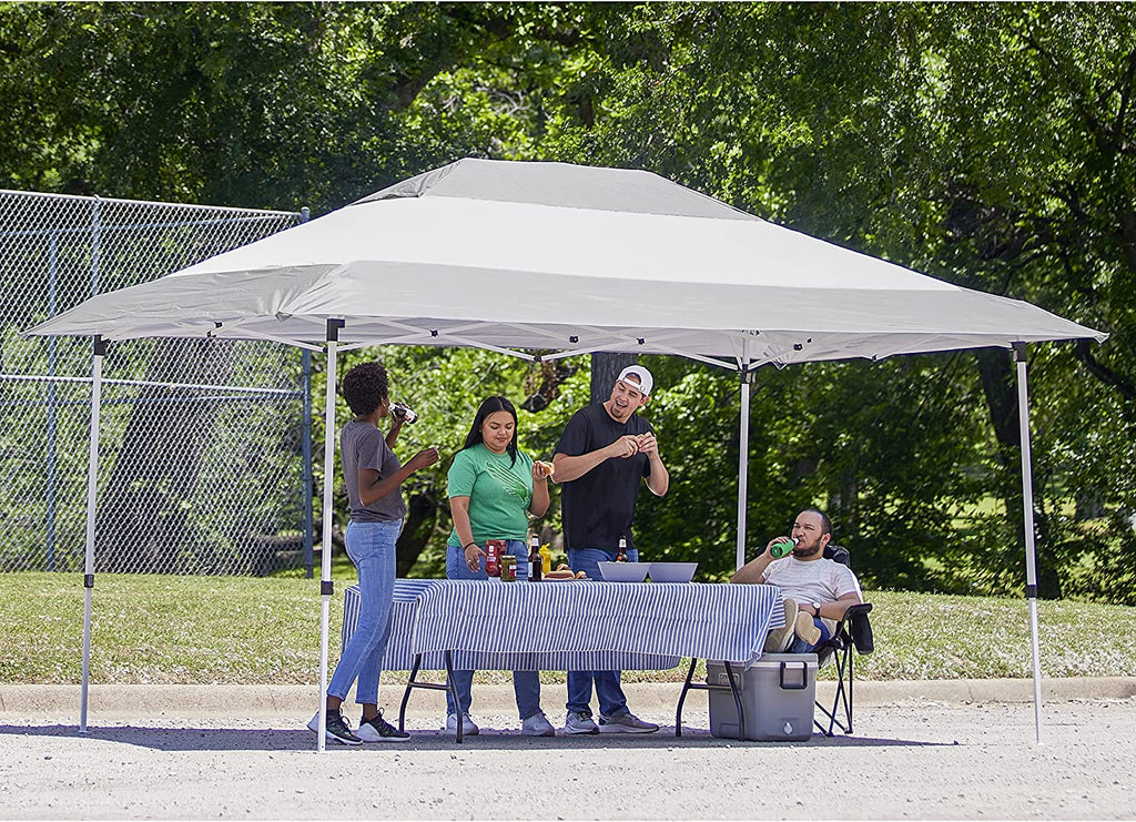 Instant Shade Outdoor Canopy Shelter Tent with Steel Frame and Rolling Bag K14352