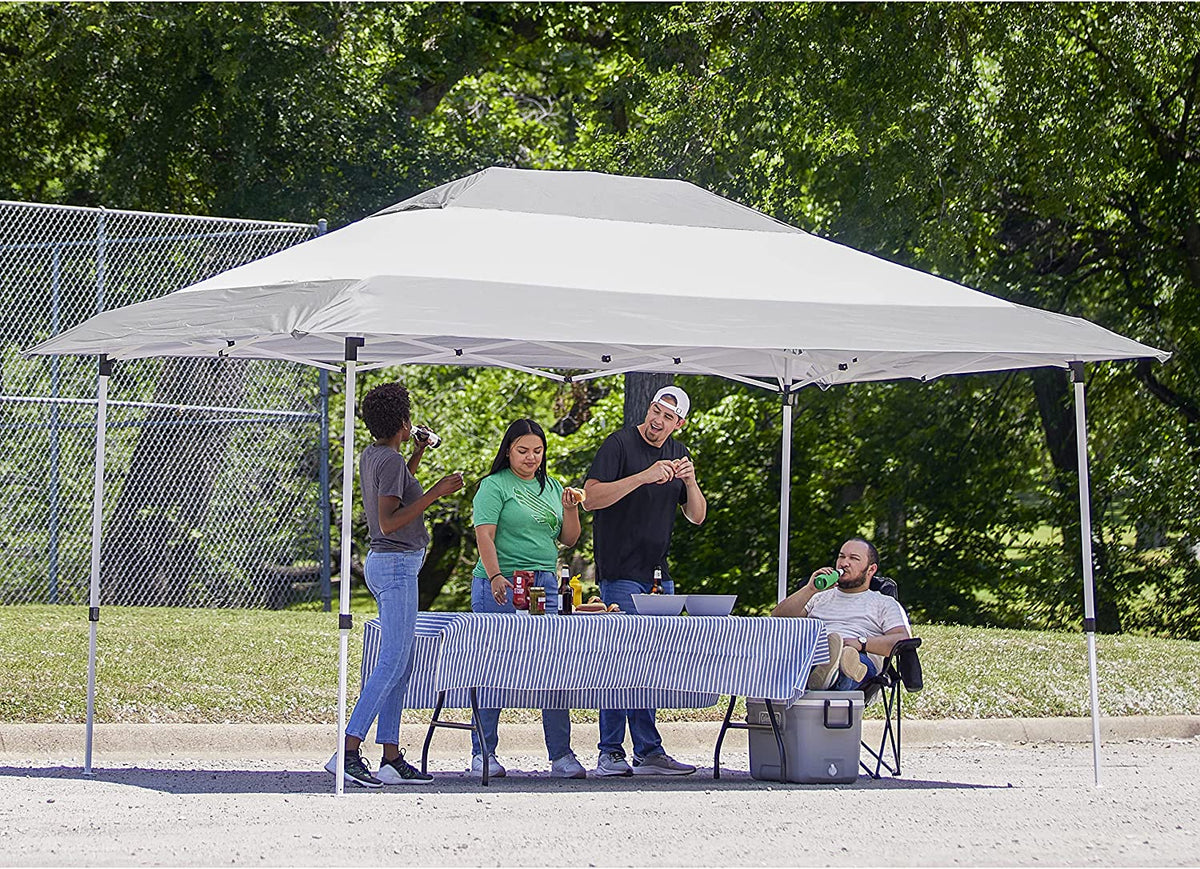 Instant Shade Outdoor Canopy Shelter Tent with Steel Frame and Rolling Bag K14352