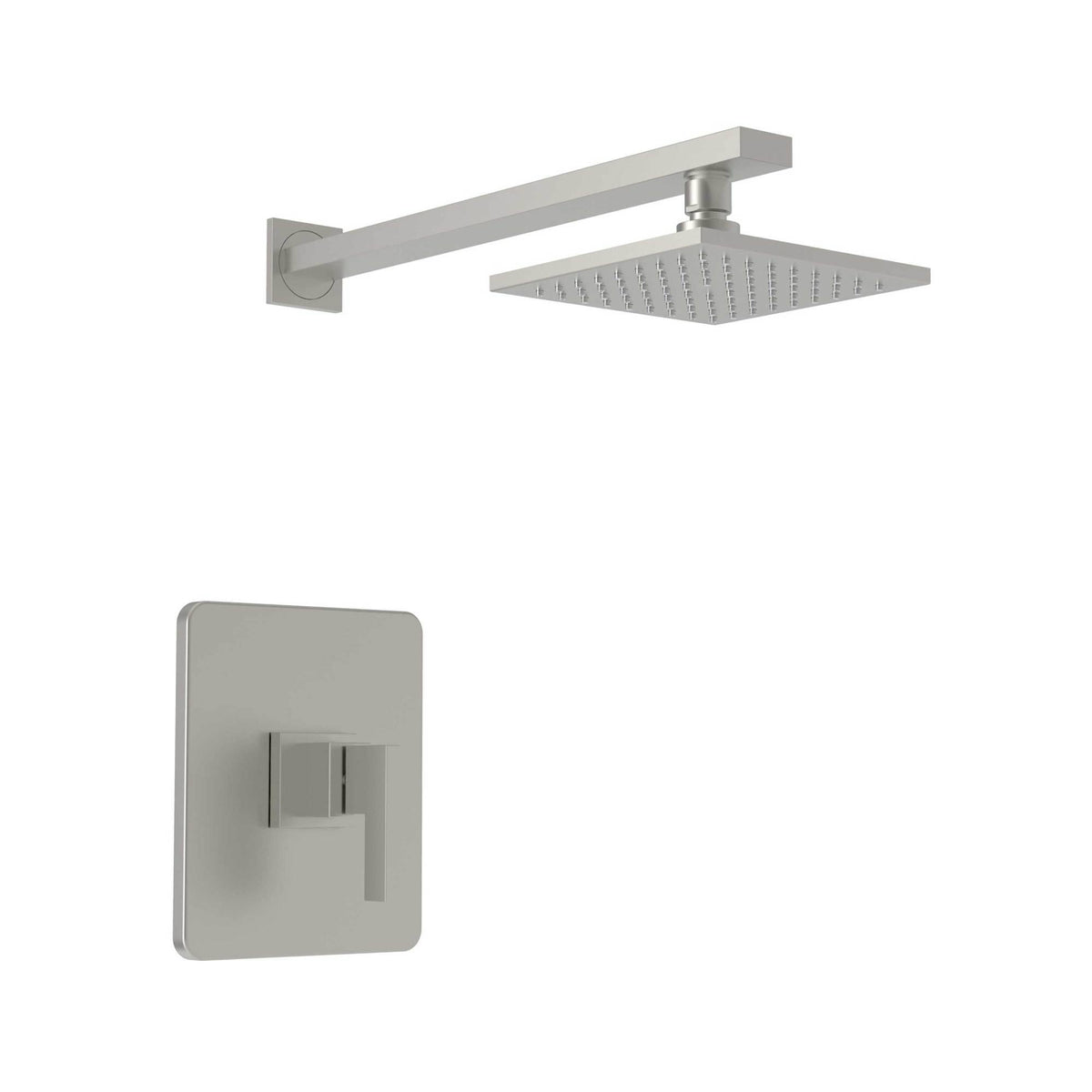 Satin Nickel Single Function Shower Head M901