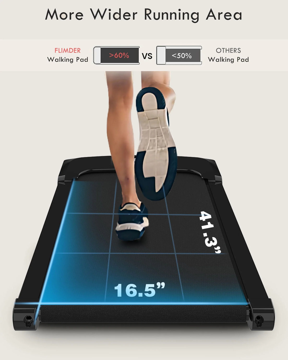 Folding Treadmill with 300LBS Capacity Q643472