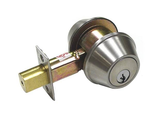 Polished Brass Double Deadbolt W171