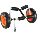 Foldable Kayak Cart with 10'' Solid Tires I276808