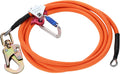 Steel Wire Core Flipline Rope Kit 5/8 x 12 ft with Triple Lock Carabiner Pack of 2 L9679