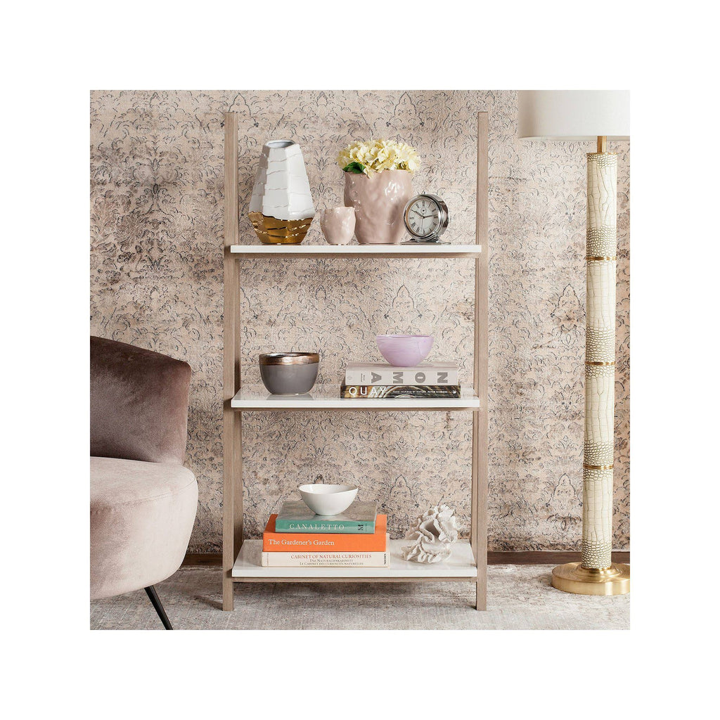 White/Light Three Tier Shelf B81117