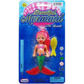 Mermaid Doll with Brush, Assorted Colors, Case of 96 J88649