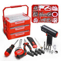 Mini Red 5-Drawer Steel Tool Box N30977